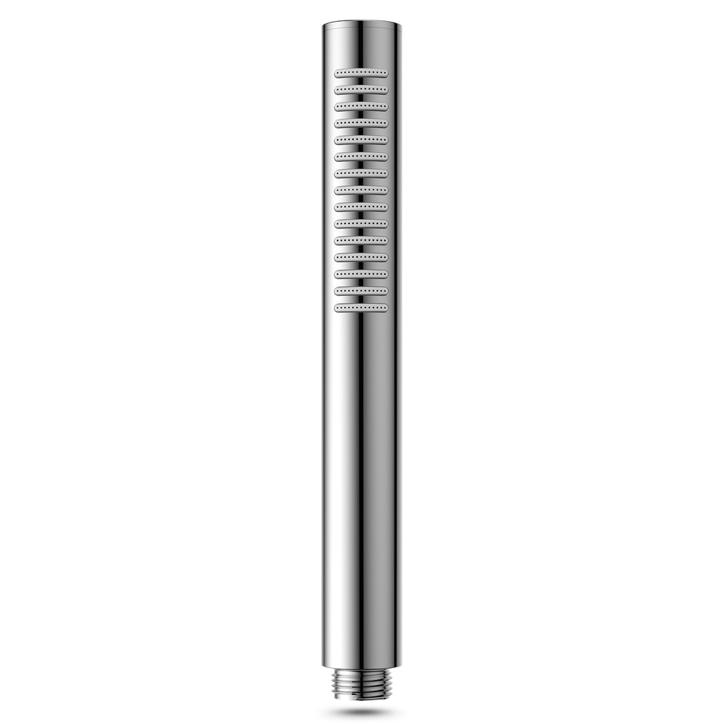 FEELSO Duschkopf Filter für Badezimmer, Hochdruck Wassersparender Handbrause mit AntiKalk Silikondüsen-ABS Chrom, Edelstahl Universal Shower Head für Baden und Spa